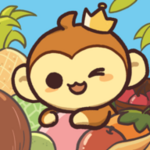 watermelon game: monkey land android application logo